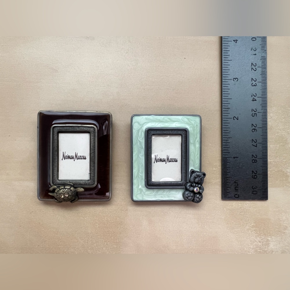 Vintage Jay Strongwater for Neiman Marcus Minature Picture Frames